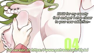 Hentai JOI Preview - Mobius tests foot fetish serum on you(femdom, feet) March patreon exclusive
