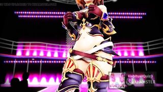 Gohoushi Djeeta-chan and princess fuck hard 3d hentai sex machine mmd r18 cum
