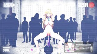 Gohoushi Djeeta-chan and princess fuck hard 3d hentai sex machine mmd r18 cum