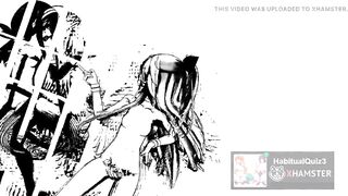 mmd r18 black and white sexy sex scene 3d hentai ahegao lewd erotic