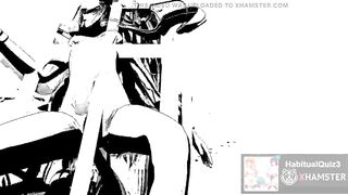mmd r18 black and white sexy sex scene 3d hentai ahegao lewd erotic
