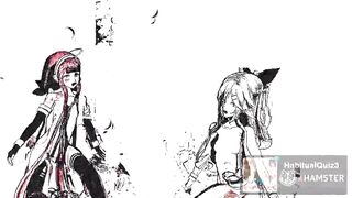 mmd r18 black and white sexy sex scene 3d hentai ahegao lewd erotic