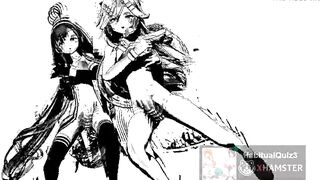 mmd r18 black and white sexy sex scene 3d hentai ahegao lewd erotic