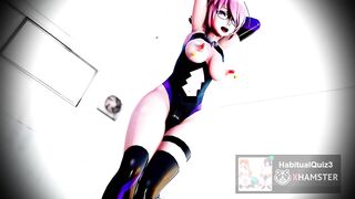 mmd r18 Mash Kyrielight sex appeal high erotic babe 3d hentai lewd show public