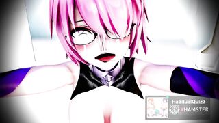 mmd r18 Mash Kyrielight sex appeal high erotic babe 3d hentai lewd show public