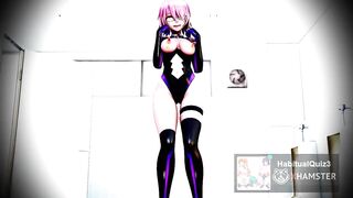 mmd r18 Mash Kyrielight sex appeal high erotic babe 3d hentai lewd show public