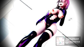 mmd r18 Mash Kyrielight sex appeal high erotic babe 3d hentai lewd show public
