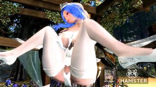 Milf queen fuck hardcore on king chamber 3d hentai ugly demon king
