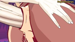Close up anal sex huge anal creampie cartoon porn animation