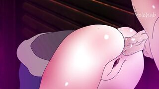 Fucked a girl in a trash can ! Hentai Genshin Impact Ayaka (2d Porn Cartoon)