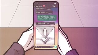LewdVerse - Lana & Morgan's First Day ( FUTANARI CLASSMATE )