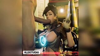 Overwatch Hentai 3D Tracer Best HOT Scene