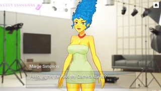 Marge's millf Secret Sex The Simpsons porn [Full Gallery hentai game] KISS MY CAMERA