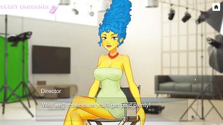 Marge's millf Secret Sex The Simpsons porn [Full Gallery hentai game] KISS MY CAMERA