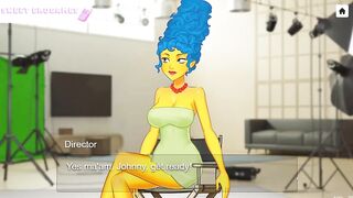 Marge's millf Secret Sex The Simpsons porn [Full Gallery hentai game] KISS MY CAMERA