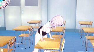 Chika Fujiawara Mastubating in Koikatsu