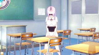 Chika Fujiawara Mastubating in Koikatsu