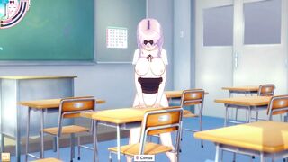 Chika Fujiawara Mastubating in Koikatsu