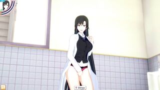 Shizuka Sensei Masturbating in Koikatsu