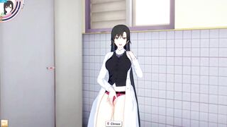 Shizuka Sensei Masturbating in Koikatsu