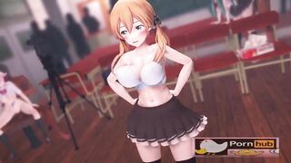 mmd r18 Boobs blow out in kancolle prinz eugen 3d hentai
