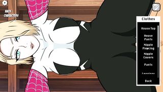 HoleHouse Spider-Gwen Office Sex