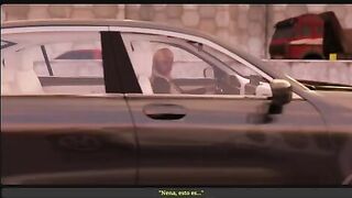 Step mom caught blowjob step son dick in the car by random people