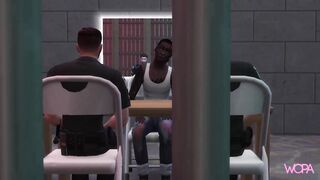 [TRAILER] Two cops having sex with inmate's girlfriend in front of him - Fucked Front Husband [subtitled]