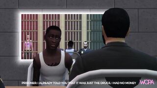 [TRAILER] Two cops having sex with inmate's girlfriend in front of him - Fucked Front Husband [subtitled]