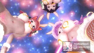 mmd r18 Pasties C Stovanny Orin Sora Pache de Ghost Dance Kai 3d hentai