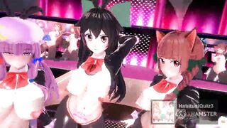 mmd r18 R18 Gyaku Bunny Orin Oku Pache de Ghost Dance Kai transparent 3d hentai