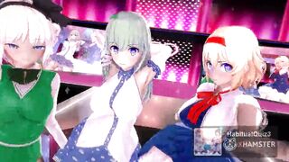mmd r18 Hypnosis Alice Youmu Sanae de GhostDance Kai_Remake sexy bitch 3d hentai