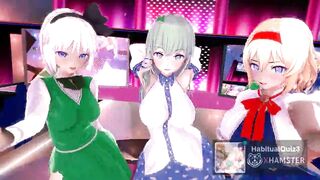 mmd r18 Hypnosis Alice Youmu Sanae de GhostDance Kai_Remake sexy bitch 3d hentai