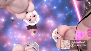 mmd r18 R18 Hypnosis Alice Youmu Sanae de GhostDance Kai Remake 3d hentai