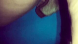 Closeup slow penetration while cartoon babe watches tv????????