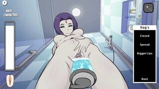 HoleHouse Raven Masturbation