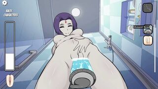 HoleHouse Raven Masturbation