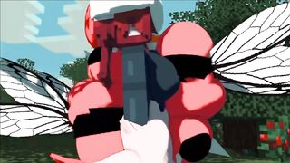 Minecraft hentai scene hard sex 1