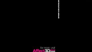 Futanari big tits babe fucking Santa's elf in 3d animatin by Pina Colada