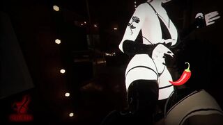 CherryErosXoXo gives a thicc ass lapdance and twerk to tease horny cuck who loves her QoS booty tat