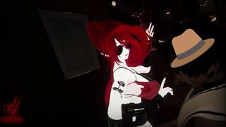 CherryErosXoXo gives a thicc ass lapdance and twerk to tease horny cuck who loves her QoS booty tat