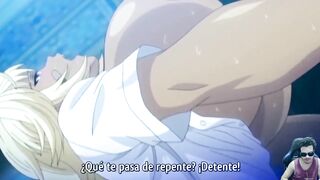 rubia recibe anal bien rico!