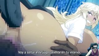 rubia recibe anal bien rico!