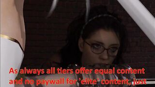 Futa game girl battle clips, Nico and Mercy at their finest