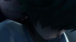 My Hero Academia Toga pegging Deku
