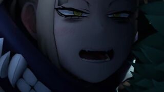 My Hero Academia Toga pegging Deku