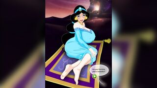 Romantic Date With Princess Jasmine Porn Parody