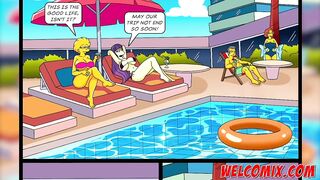 Bitching in the Caribbean Part 02 - The Simptoons Comics