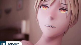 Makima Tease Denji Huge Cock Until Creampie