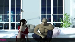 Step mom seduced and fucked by step son while Husband left on business trip